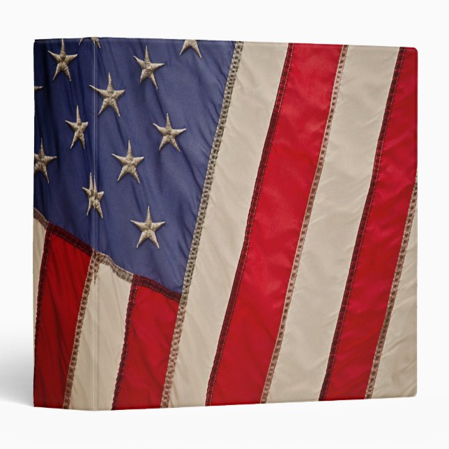 American Flag Binder (Front/Spine)