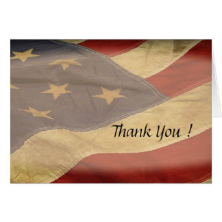 American Flag Thank You Cards - Greeting & Photo Cards | Zazzle
