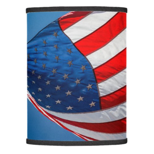 American Flag Blowing Lamp Shade