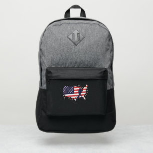 American flag BMX Port Authority® Backpack