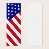 American Flag Book Mark. (Front & Back)