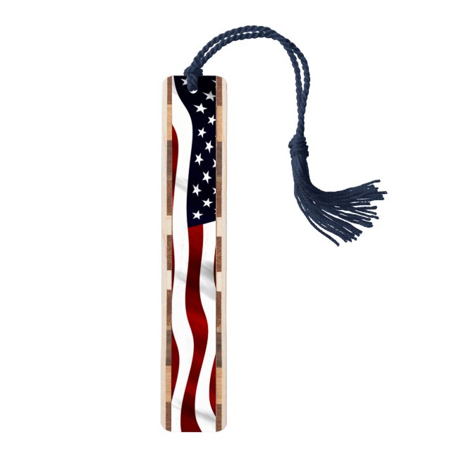 American Flag Bookmark (Front)