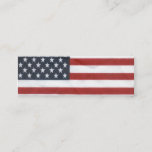 American Flag Bookmark Mini Business Card at Zazzle