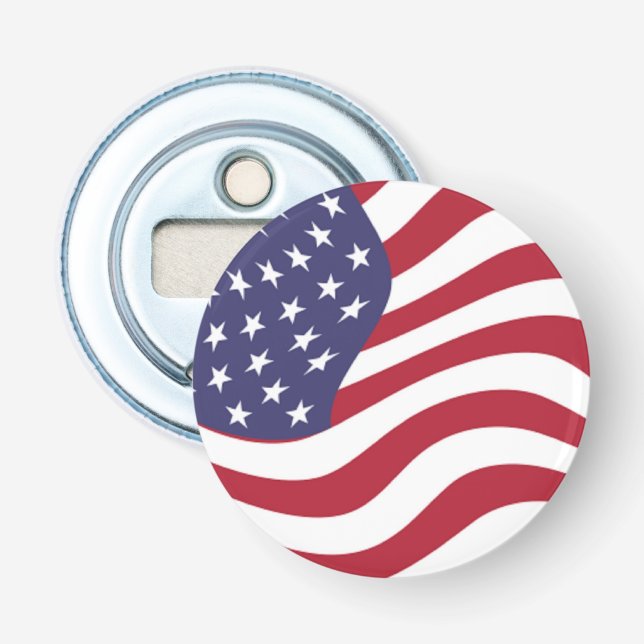 AMERICAN FLAG BOTTLE OPENER (Front)