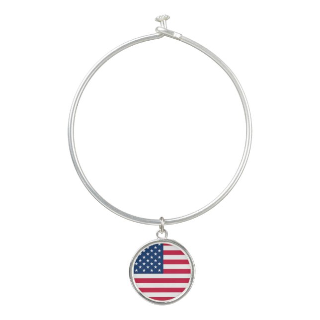 American Flag Bracelet Patriotic (Front)
