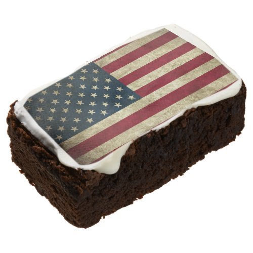 American Flag Brownie