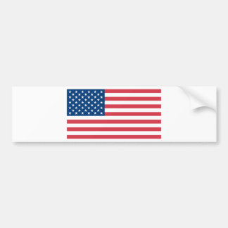 American Flag Bumper Sticker