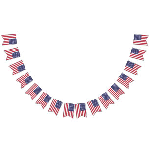 American Flag bunting 
