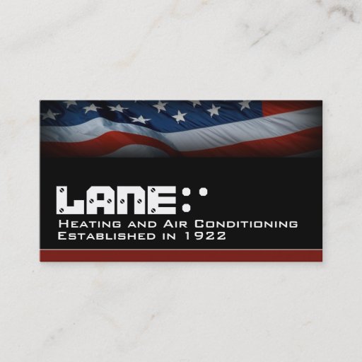 Customizable American Flag Business Card Templates