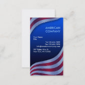 American Flag Business Card (Front/Back)