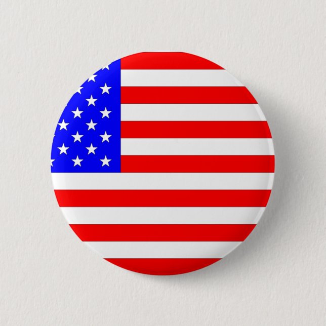 AMERICAN FLAG BUTTON (Front)