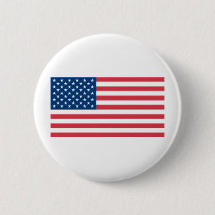 American Flag Button