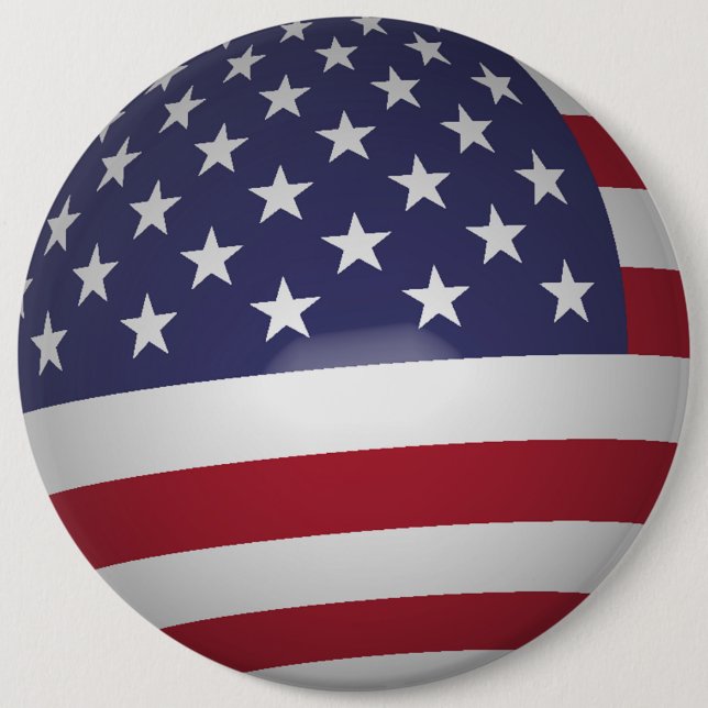 AMERICAN FLAG BUTTON (Front)