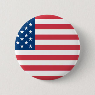 American Flag Button