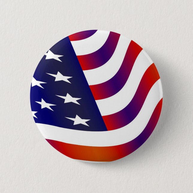 American Flag Button (Front)
