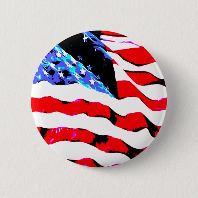 American flag button (Front)