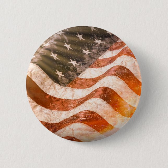 American Flag Button (Front)