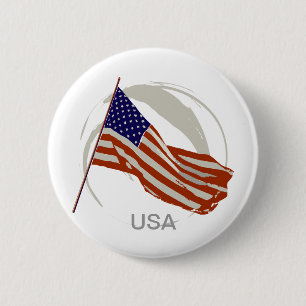 american flag button