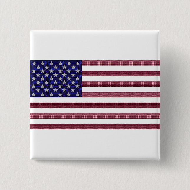 American Flag Button (Front)