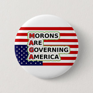 American flag button