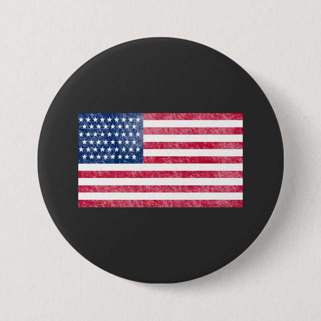American flag button (Front)