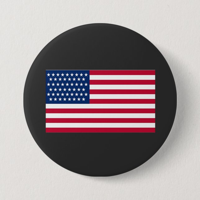 American flag button (Front)