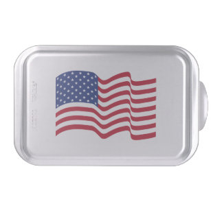 American Flag Cake Dessert Baking Pan Gift