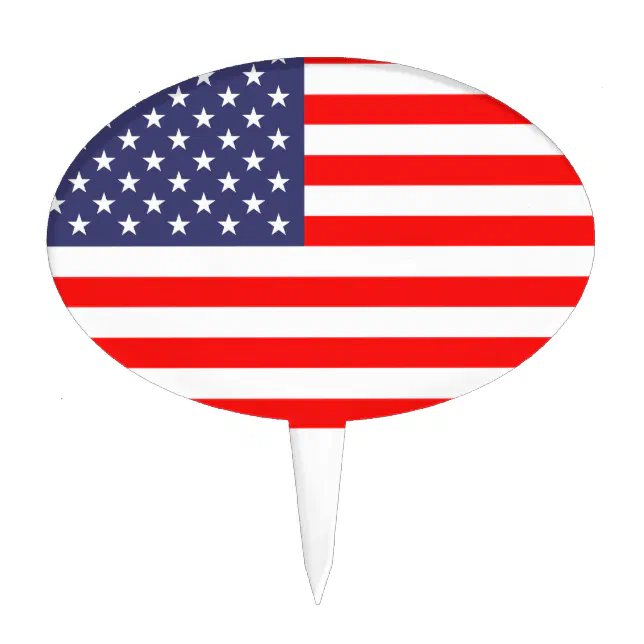 Draping Edible American Flag Cake Topper. Flowing Fabric - Etsy