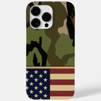 American Flag Camo Case-Mate iPhone 14 Pro Max Case