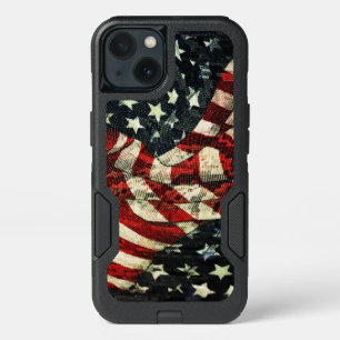American Flag-Camouflage by Shirley Taylor iPhone 13 Case
