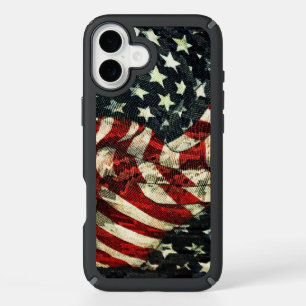 American Flag-Camouflage by Shirley Taylor iPhone 16 Plus Case