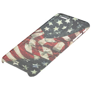 American Flag-Camouflage by Shirley Taylor Clear iPhone 6 Plus Case
