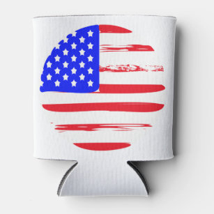 American Flag Bottle Koozie with Bottle Opener – The Flag Shirt