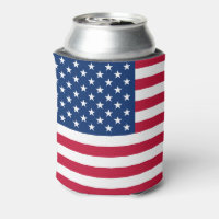 Fourth of July America koozie fits all Slim seltzer cans, regular