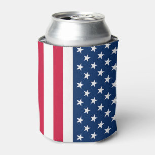 American Flag Can Cooler USA