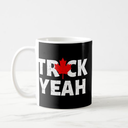 American Flag Canada Flag Freedom Convoy 2022 Truc Coffee Mug