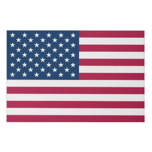American Flag Canvas