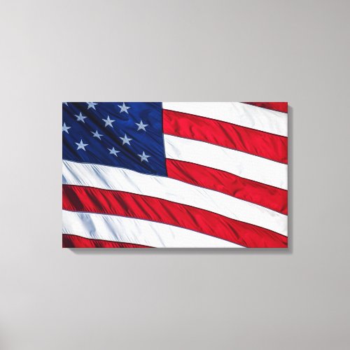 American Flag Canvas Print