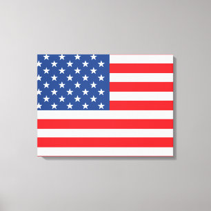 American Flag Canvas Print