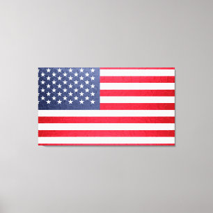 American Flag Canvas Print