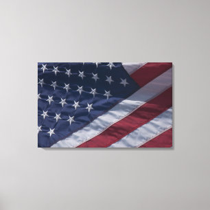 American flag. canvas print