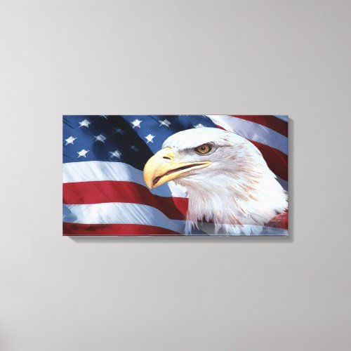 American Flag Canvas Print