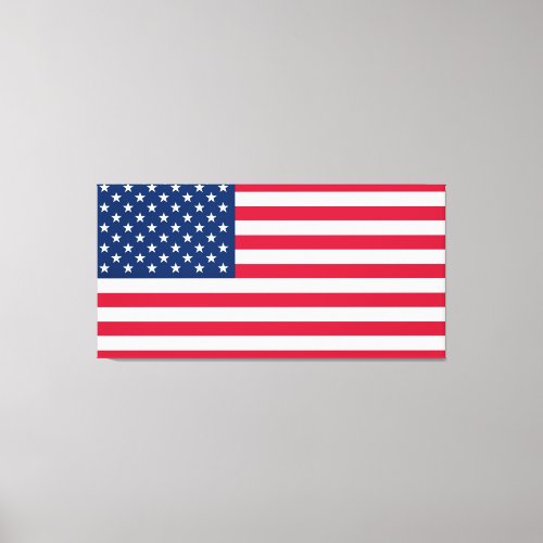 American Flag Canvas Print _ Patriotic _ USA