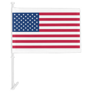 American Flag Car Flag