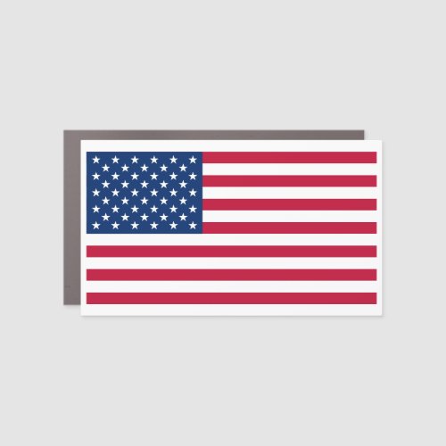 American Flag Car Magnet