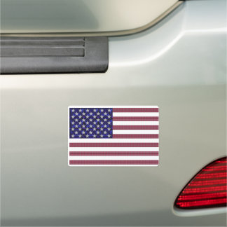 American Flag Car Magnet