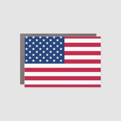 American Flag Car Magnet