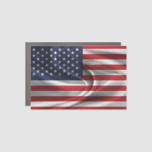 American Flag Car Magnet