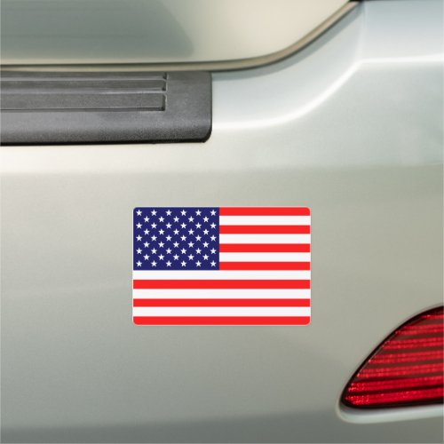 American Flag Car Magnet