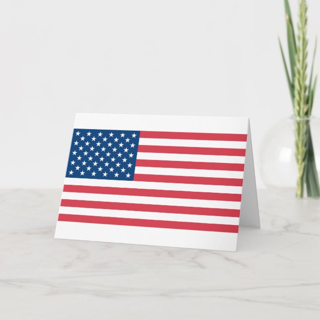 American Flag Card (Front)